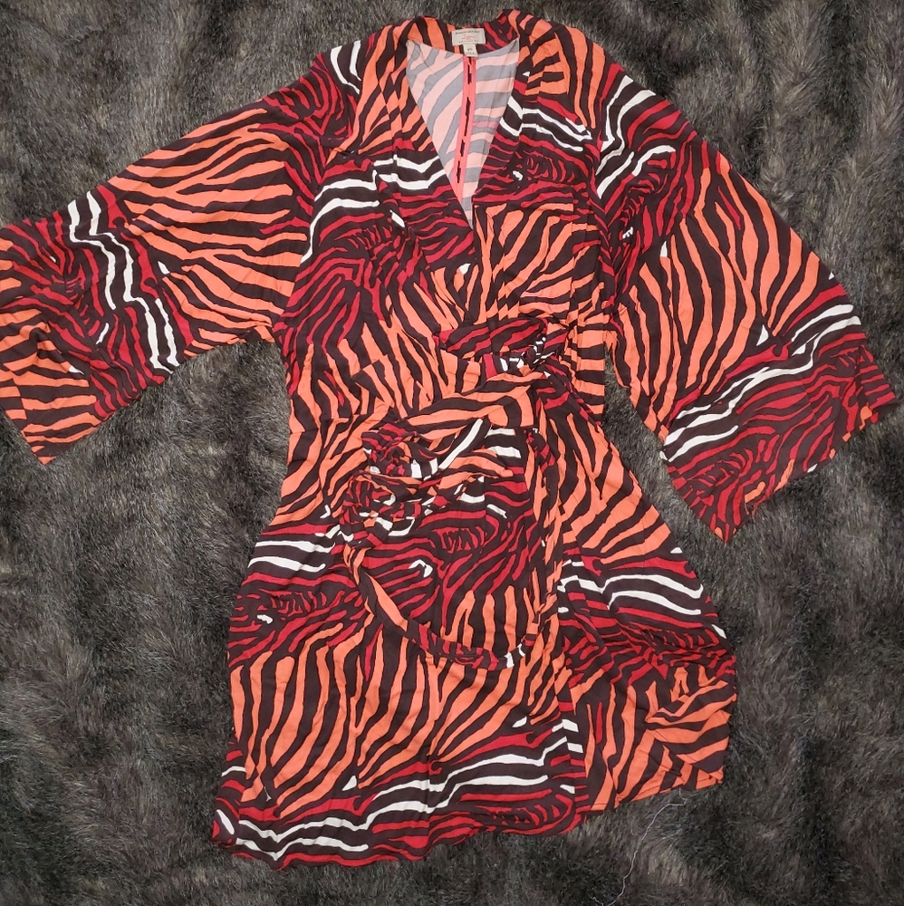 Banana Republic Issa Collection animal print dress